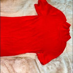 Casual Red Dress